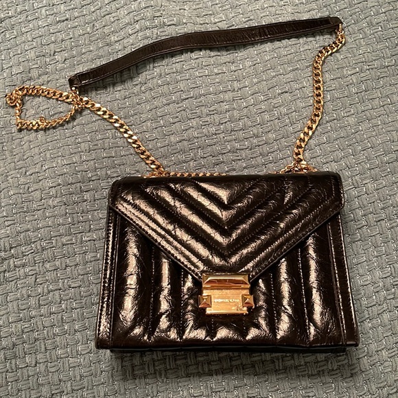 MICHAEL Michael Kors Bags Womens Black Whitney Large Quilted